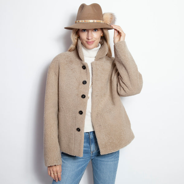 Reversalable Shearling Jacket
