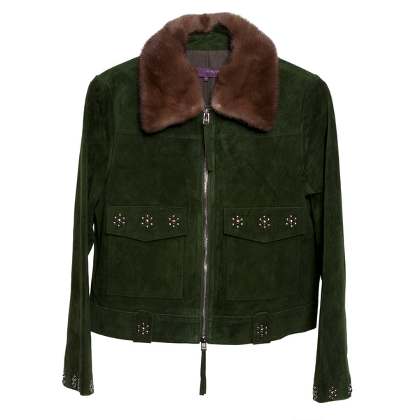 Forest Green Embellished Jacket
