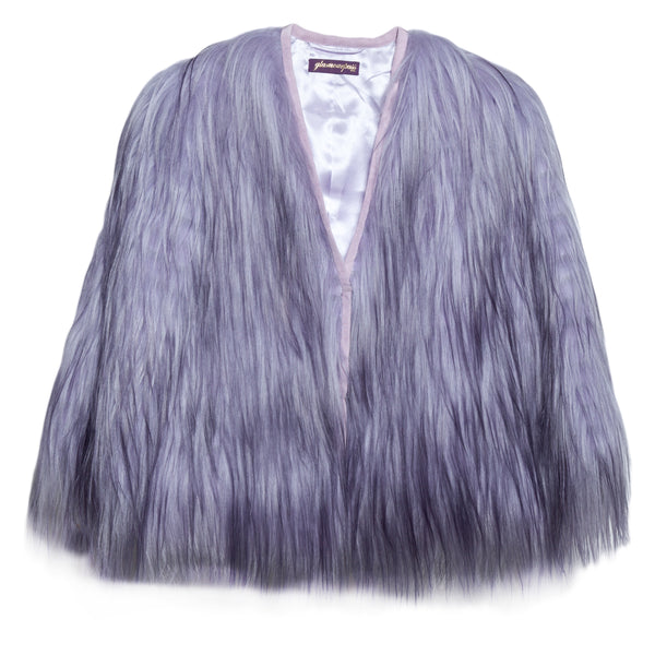 Lavender  Shag Jacket