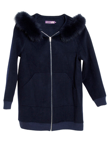 Zip Jacket Navy
