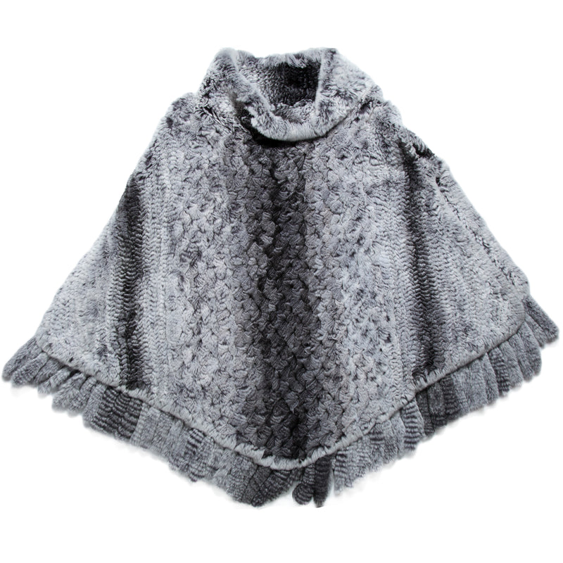 Rex Fringe Poncho Smokin