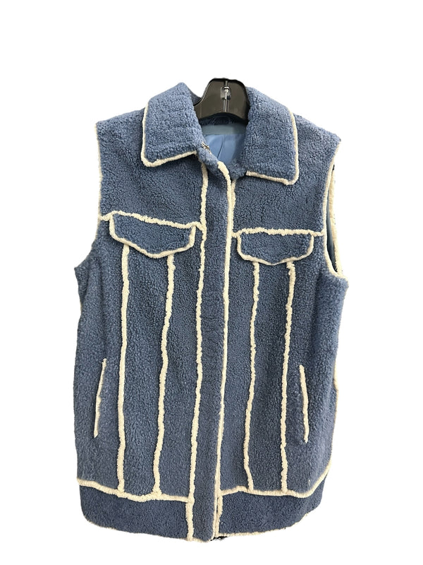 Audrey Vest Faded Denim