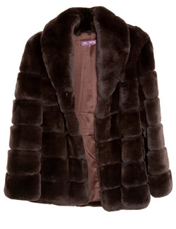 Shawl Collar Rex Coat