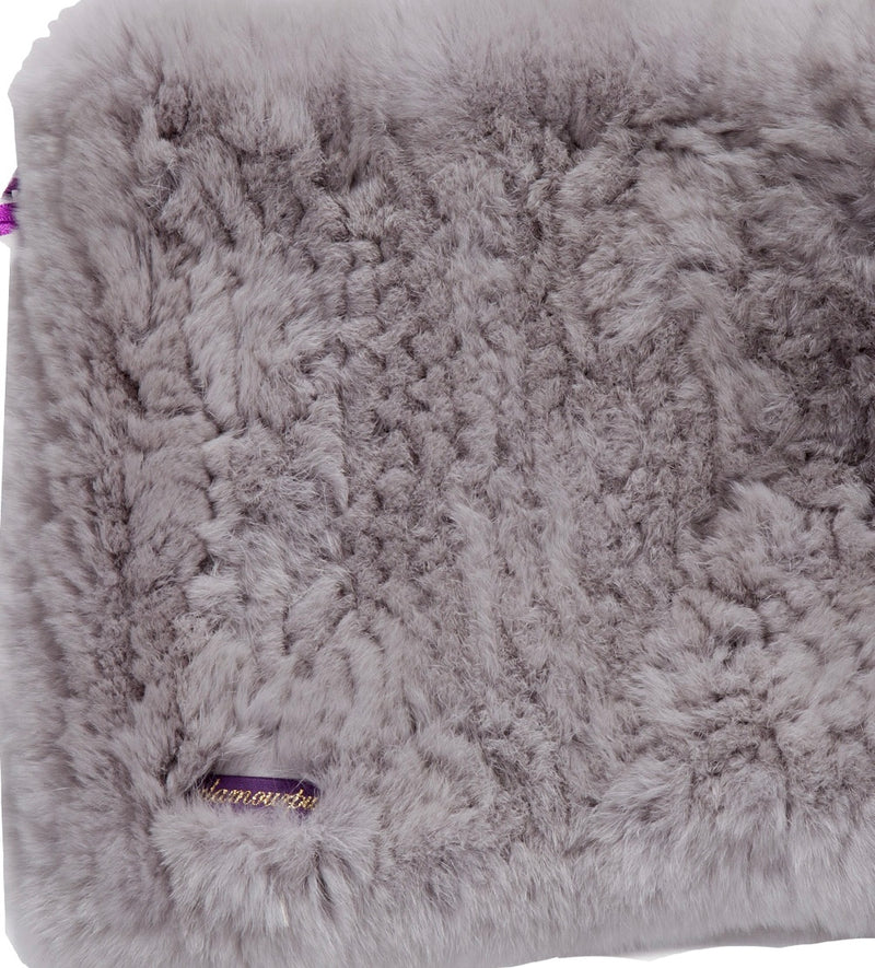 Signature Knitted Faux Fur Funnel