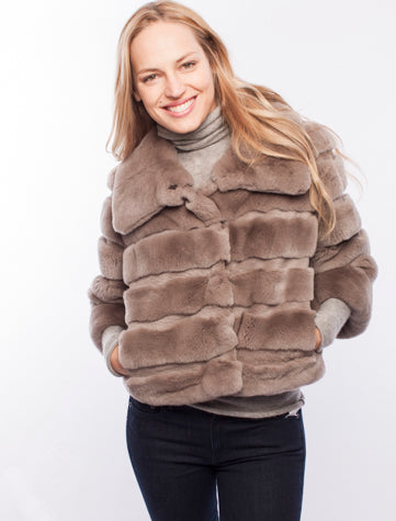 Sheared Rex Jacket