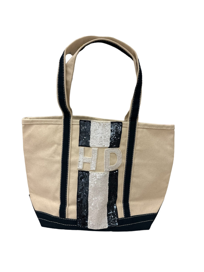 Customized Canvas Tote Navy