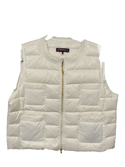 Frilly Down Vest