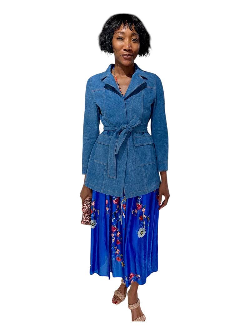 Denim Safari Jacket