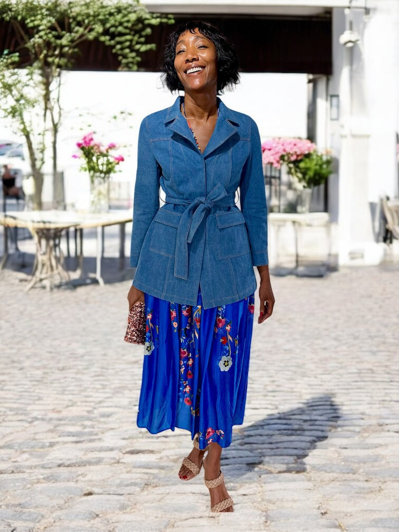 Denim Safari Jacket