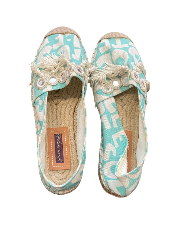 Biarritz Flat Espadrille Ete Soleil Mint