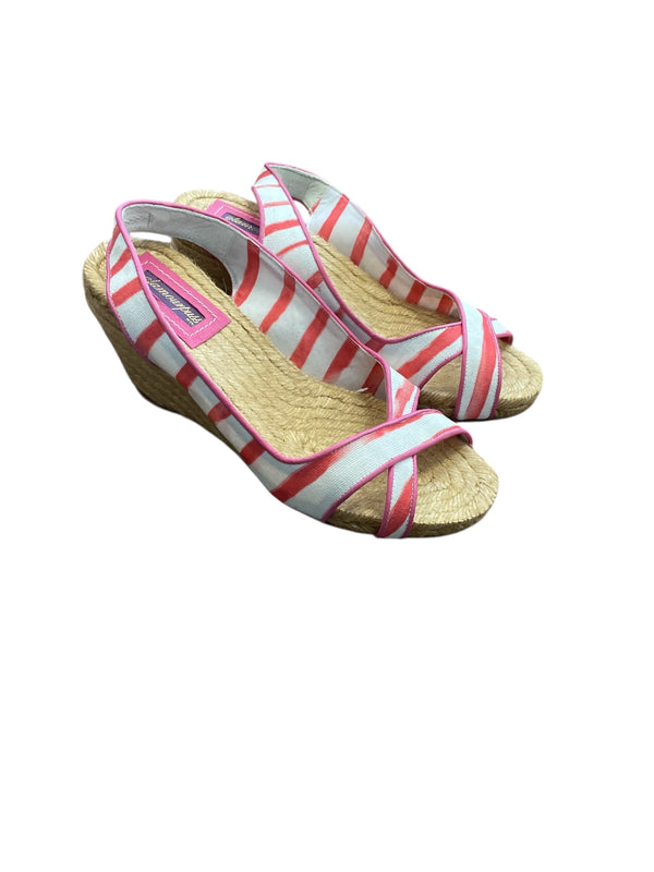Newport Sling Back Gauguin Stripe Pink