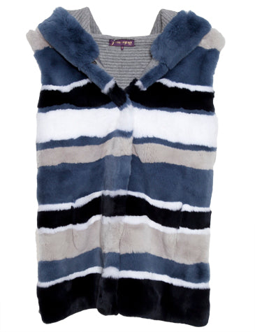 Striped Rex Vest