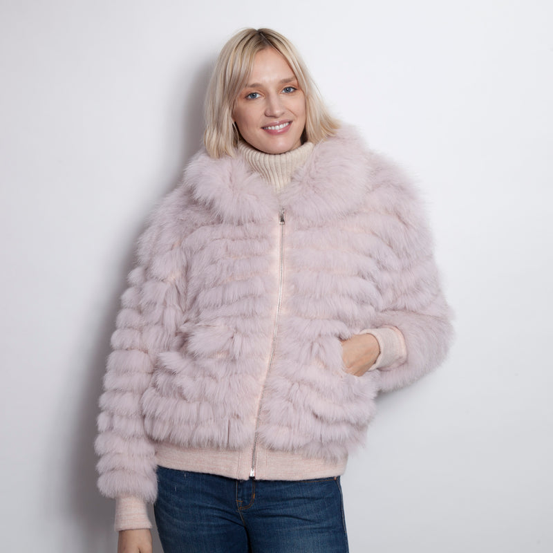 Reversible Fox Layers Jacket Potpourri Shimmer