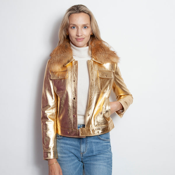 Fringe Jacket Off White – glamourpussnyc