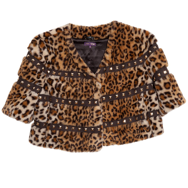 V Neck Stud Bolero