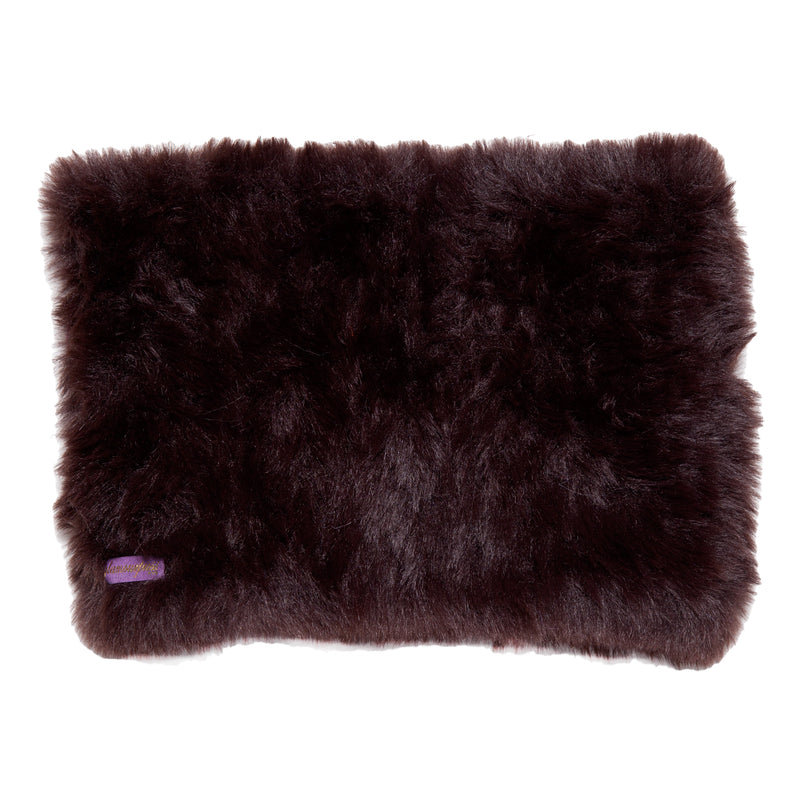 Signature Knitted Faux Fur Funnel