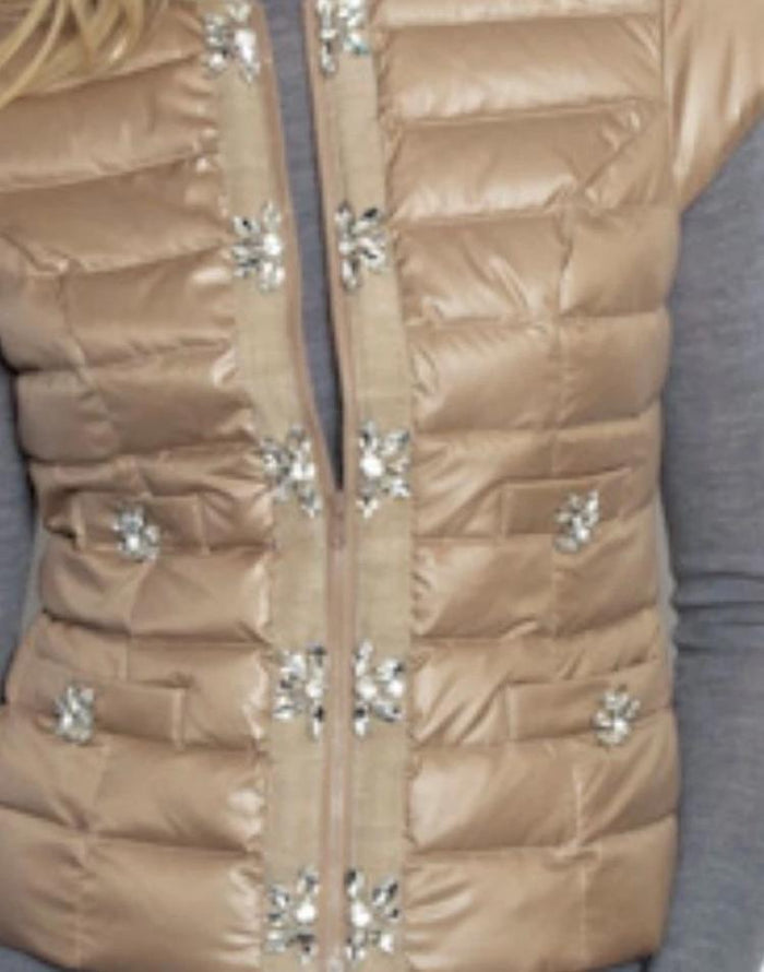Glam Vest in Nylon – glamourpussnyc
