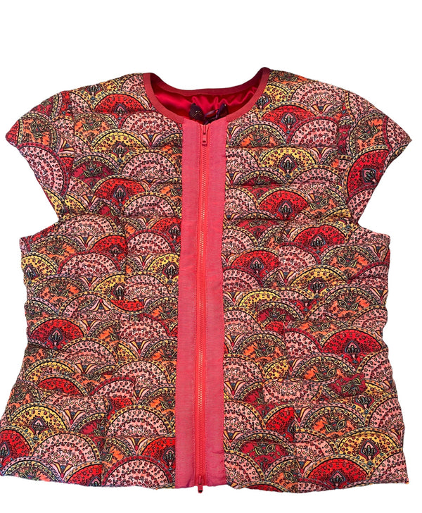 Cap Sleeve Vest Seafan Petal