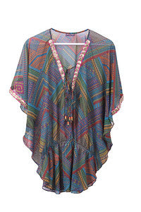 St. Barth's Cover-up(AVAILABLE IN MORE COLORS/PRINTS)